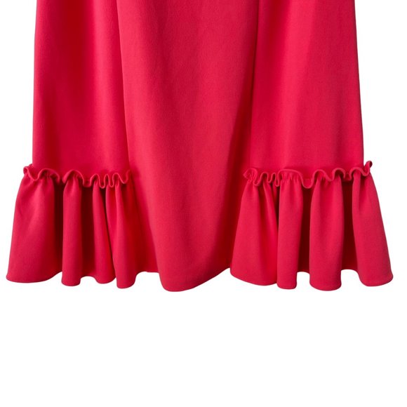 NEW! Calvin Klein Sleeveless Ruffle A Line Dress, Size 6 - Picture 11 of 16